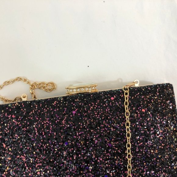Handbags - NWOT Sparkle Purple Clutch Purse